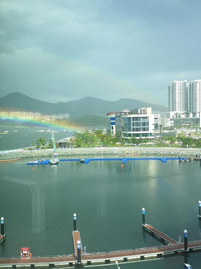 Lotte Castle Marina Aparthotel Yeosu Luaran gambar